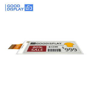 แผงจอแสดงผลกระดาษอิเล็กทรอนิกส์ 4 สีขนาด 2.9 นิ้ว ความละเอียด 296×128 รีเฟรชเร็วภายใน 11 วินาที การสื่อสารแบบ SPI โมดูลหมึกอิเล็กทรอนิกส์พลังงานต่ำ - Product Image 4