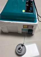 120 pièces de boîte d'incubation d'ajout d'eau entièrement automatique à double puissance pour les œufs à couver.