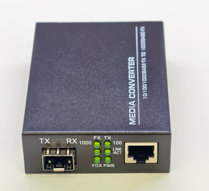 TiNCAM 20KM 2*RJ45+1*SC Fiber Port Single Mode Dual Fiber <b>Ethernet</b> Media Converter Gigabit for CCTV Camera - Product Image 3