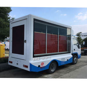 Écran de publicité mené mobile extérieur p10/véhicule/fourgon/<span class=keywords><strong>remorque</strong></span>/affichage mené par camion monté - Product Image 3