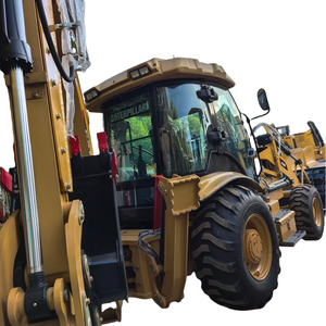 Cargadora Frontal Usada Caterpillar 420D 420F 416E 432F 2016 con Motor Original, Tracción 4x4, Cucharón de 3m³ y Carga Nominal de 40 Toneladas en Venta - Product Image 1