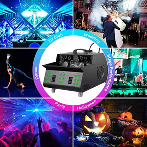 1500 Вт RGB LED Dmx 512 Автоматическая дымовая машина для мыльных пузырей для сцены <span class=keywords><strong>DJ</strong></span> свадебное шоу для детей - Product Image 3