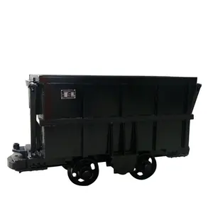 Underground Mining Wagon MCC2.5-6 Single Side Track Side Dump Mine Car Price