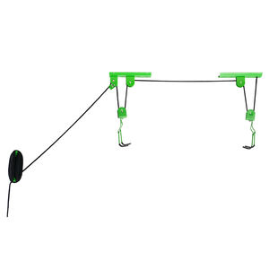 Rad Cycle Porte-<span class=keywords><strong>vélo</strong></span> avec système de poulie aérienne d'une capacité de 100lb pour vélos ou échelles <span class=keywords><strong>Rangement</strong></span> sécurisé au <span class=keywords><strong>plafond</strong></span> du garage - Product Image 4