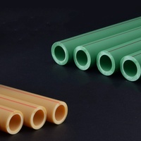 Tuyau PPR vert résistant aux UV pour système d'irrigation extérieur, tuyau d'eau en polypropylène durable PN16, vente en gros