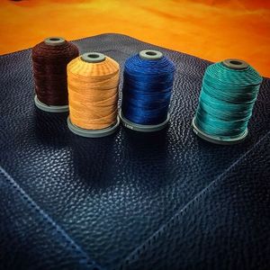 0.60mm Xiange Waxed Polyester Thread Handsewing and <b>Machine</b> <b>Sewing</b> Waxed Thread - Product Image 1