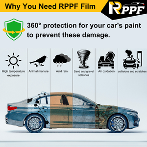 RPPF Promotionnel Haute Densité Liquide Wolfram Steal 7.5Mil TPU PPF Auto Wrap Auto-guérison Protection UV Grande Valeur 5 Ans - Product Image 5