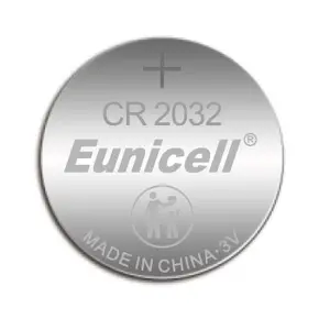 Popular Selling Lithium Battery CR2032 Eunicell 3V (CR 2032 DL2032 ECR2032)