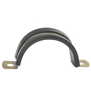 Collier de serrage en acier inoxydable 304 avec revêtement en caoutchouc, antichoc, pour tuyau - Product Image 4