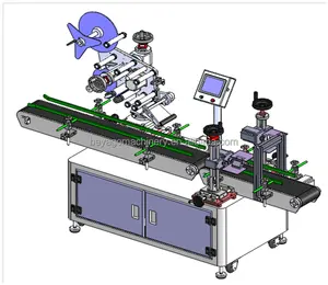 Bandeja automática para etiquetas, bandeja dobrável de vedação de canto, bolhas de embalagem, bolha, etiqueta do pacote/máquina de etiquetas automática