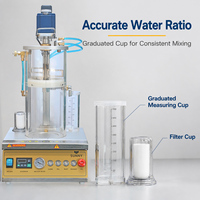 Mini mélangeur sous vide à 1 flacon en acier inoxydable pour poudre d'investissement, machine de mélange pour bijoux