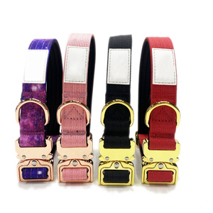 <span class=keywords><strong>Collar</strong></span> Táctico de Nailon de 2.5cm y 4cm con Hebilla de Liberación Rápida y Acolchado Cómodo para Pasear Perros - Product Image 4