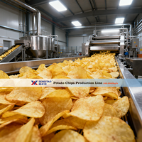 Nouvelle ligne de production industrielle automatique de frites de pommes de terre congelées et de légumes, haute productivité, acier inoxydable 304, 100 kg-1000 kg/h