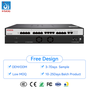 EPON 8 puertos OLT Epon línea óptica Terminal capa 3 VLAN FTTH equipo de fibra óptica 8PON puertos OLT - Product Image 1