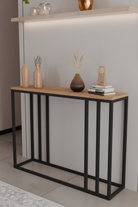 Cómoda de un solo nivel moderna y elegante con estante decorativo - Product Image 4