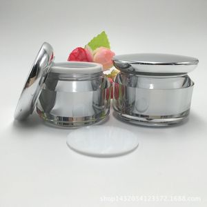 Crema acrílica para el cuidado de la piel en frasco con forma de hongo 5g 10g 15g 20g 30g 50g Humectante para el rostro Crema de belleza Crema de lujo para mujer - Product Image 2