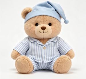 Orsacchiotto in <span class=keywords><strong>Pigiama</strong></span> Personalizzato OEM, Peluche Morbido Imbottito <span class=keywords><strong>con</strong></span> Logo Personalizzato - Product Image 2
