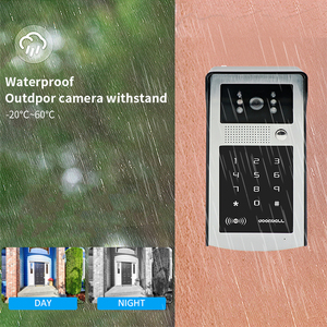 Timbre de <span class=keywords><strong>video</strong></span> Smartlife WiFi con monitor de 7 pulgadas Cámara de 1.0MP Comunicación a prueba de agua y <span class=keywords><strong>manos</strong></span> <span class=keywords><strong>libres</strong></span>-Soporta hasta 64GB - Product Image 6