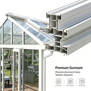 Invernadero de Aluminio con Marco Personalizado, Casa de Cristal para Patio, Jardín, Terraza, Espacio Exterior - Product Image 5