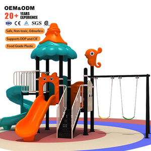 Lớn Nhựa Bền Slide Trẻ Em 'Đu Đặt Vui Chơi Giải Trí Trẻ Em Công Viên Trượt Thể Thao Trượt Trượt Và Đu Ngoài Trời Trượt Cho Trẻ Em - Product Image 1