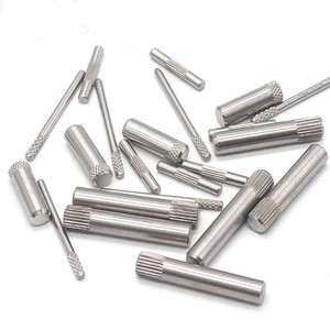 Broches moletées en acier inoxydable Kaiyu DIN94 45214 pour fixations mécaniques, diamètre et tolérance personnalisables - Product Image 1