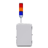Dispositif d'avertissement de foudre, système d'avertissement et de surveillance de la foudre, instrument de surveillance du champ électrique atmosphérique