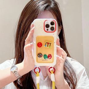 En vrac <span class=keywords><strong>pas</strong></span> <span class=keywords><strong>cher</strong></span> bricolage <span class=keywords><strong>personnalisé</strong></span> mignon couverture de téléphone pour iPhone 11 12 Pro Max 15 Plus coque de téléphone avec crochet à moindre coût étuis de téléphone portable - Product Image 2