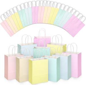 Sacs cadeaux en papier kraft personnalisés avec poignées, logo en relief, durables, recyclables, plusieurs tailles pour la promotion et le shopping - Product Image 1