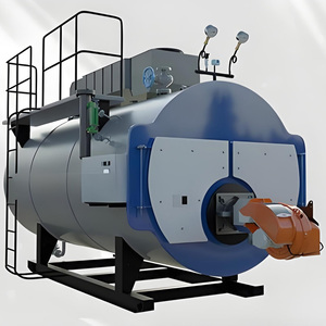 Chaudière à vapeur à gaz horizontale à <span class=keywords><strong>condensation</strong></span> à haut rendement énergétique et à économie d'énergie pour laboratoire et usine - Product Image 3