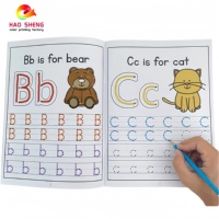 Libro de Dibujo para Niños Pequeños Personalizado HaoSheng de Fábrica Directa en China, con Papel de Arte y Cubierta de Papel/Cartón Recubierto