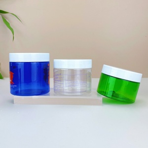 Wide Mouth Leak Proof Food Grade 4oz 6oz 8oz 10oz 16oz PET <b>Plastic</b> Storage <b>Containers</b> With Lids - Product Image 4