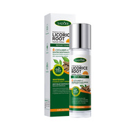 Nouveau Tonique Hydratant à la Réglisse VC Soin Visage Peau Lisse Réparateur Anti-Rides Éclaircissant Unisexe Tous Types de Peau Produit de Beauté EOM