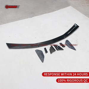 Aileron arrière de course en fibre de carbone sèche de haute qualité, style ZL1, pour Chevrolet Corvette C8 - Product Image 6
