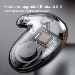 隐形睡眠无线耳机侧卧耳塞内置麦克风，带C型快速充电盒 - Product Image 6