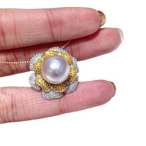 Collar de Perlas de Agua Dulce Naturales para Mujer, con Cadena Minimalista para Clavícula, Cadena de Cuentas de Mijo - Product Image 5