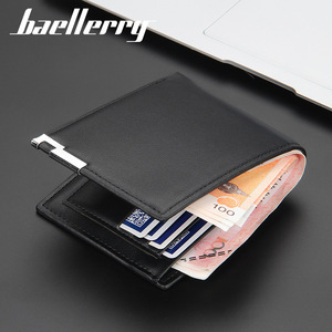 <b>Men's</b> Ultra Thin <b>Wallet</b> Pu Leather Horizontal Design Slim Everyday Use - Product Image 3