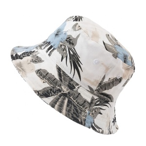 Sombrero de <span class=keywords><strong>Pescador</strong></span> con Estampado Floral y de <span class=keywords><strong>Playa</strong></span>, 100% Algodón y Lino, Protección Solar, Unisex, para Adultos, Pesca y Actividades al Aire Libre - Product Image 1