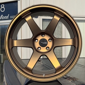 Cerchi Forgiati Volk Racing TE37 Ultra Saga SL Blast Bronze T6061 5x112 5x114.3 5x120 18 19 <span class=keywords><strong>20</strong></span> per BMW M4 Toyota OEM - Product Image 1