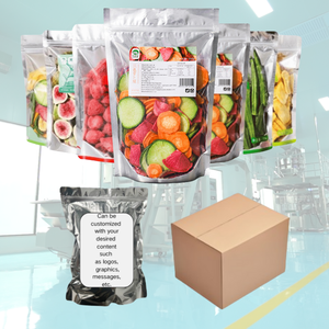 Best-Selling Natural Dried Broccoli Chips Healthy Crispy Vegetable <strong>Snacks</strong> VF Broccoli Custom Wholesale - Product Image 5