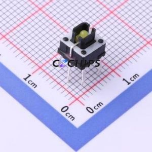 TC-1194-W-E Tactile Switch Through hole Component (THT) Switch 7.2mm 6.8mm 6mm - Product Image 1