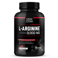 Capsules de L-Arginine à Marque Blanche, Logo Personnalisé, 1000 mg, 3000 mg, Compléments Sportifs, Amélioration des Performances, Endurance, Croissance Musculaire