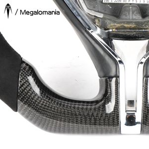 High Quality Alcantara Carbon Fiber Granturismo Steering Wheel Fit for <strong>Maserati</strong> Fti for <strong>Maserati</strong> - Product Image 3