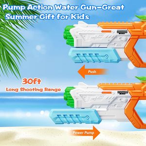 <span class=keywords><strong>Pistolet</strong></span> à <span class=keywords><strong>eau</strong></span> en plastique super puissant de 800ml pour enfants et adultes <span class=keywords><strong>Pistolet</strong></span> à <span class=keywords><strong>eau</strong></span> <span class=keywords><strong>longue</strong></span> <span class=keywords><strong>portée</strong></span> pour jardin extérieur, plage et piscine 1pc - Product Image 3