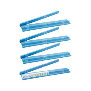 Soporte para Fichas de Mahjong con Diseño Festoneado, Accesorios para el Juego Americano de Mahjong, Estante para Mahjong con Empujador Magnético - Product Image 3