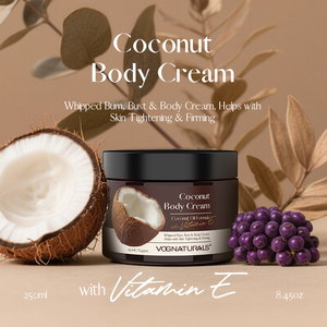 Crema corporal de aceite de coco de etiqueta privada, mantequilla corporal batida para busto y cuerpo, ayuda a tensar y reafirmar la piel - Product Image 2