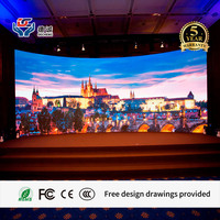 Écran LED flexible d'intérieur léger et couleur pour événements, scène DJ, affichage publicitaire, centres commerciaux, avec SDK inclus
