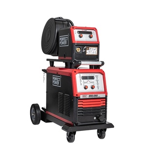 <span class=keywords><strong>M</strong></span>áquina de Soldadura Eléctrica Portátil de Doble Pulso <span class=keywords><strong>MIG</strong></span>/MAG IGBT PERFECT POWER con Alimentador de Alambre Separado <span class=keywords><strong>MIG</strong></span>-280 para ALUMINIO - Product Image 1