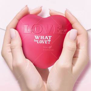 INS Style Solid Car Parfüm & Home Decoration Süße Liebe Köln Duft Diffusor 3D Herzform Lufter frischer Gel - Product Image 3