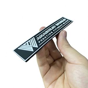 แพทช์ปักลาย 3 มิติ PVC แบบนิ่ม รูปหัวใจ ไม่มีขั้นต่ำในการสั่งทำ สำหรับรีดติดบนหมวกและเสื้อผ้า - Product Image 1