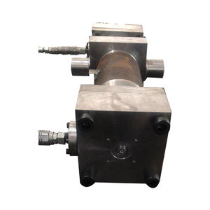 Cylindre <span class=keywords><strong>hydraulique</strong></span> <span class=keywords><strong>télescopique</strong></span> chromé dur haute température pour arbre d'oreille moyen avec chambre à air 160mm course 110-600mm - Product Image 4